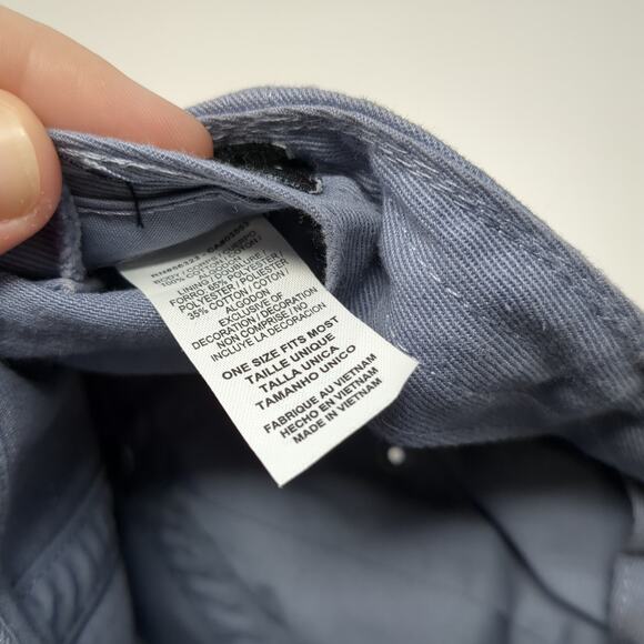 Nike Slideback Hat Blue One Size Embroidered Swoosh Adjustable Heritage86 - Picture 10 of 10